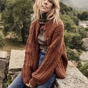 Doen Skye Cardigan Cinnamon XS/S